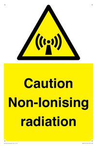 Caution Non-Ionising radiation